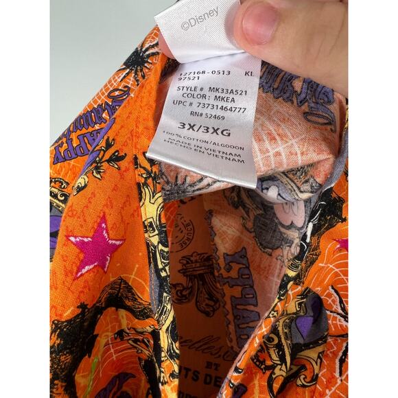 Disney Mickey Mouse Halloween Scrub Top - Picture 7 of 9